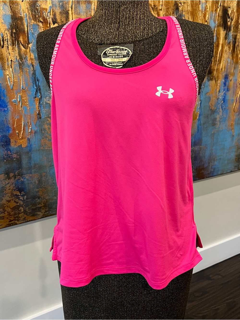 Under Armour Women's Bright Pink Performance Tank Top